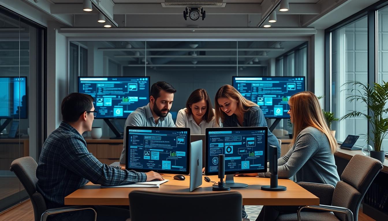 Business software planning session